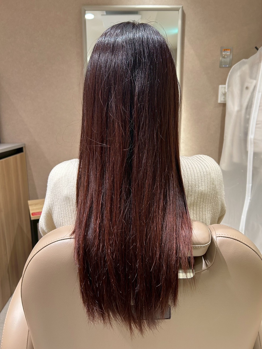 施術後の髪 1